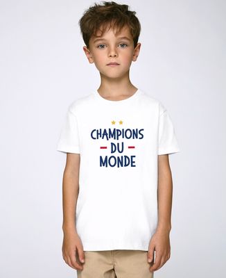 T-Shirt enfant Champions du monde