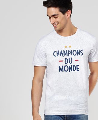 T-Shirt homme Champions du monde