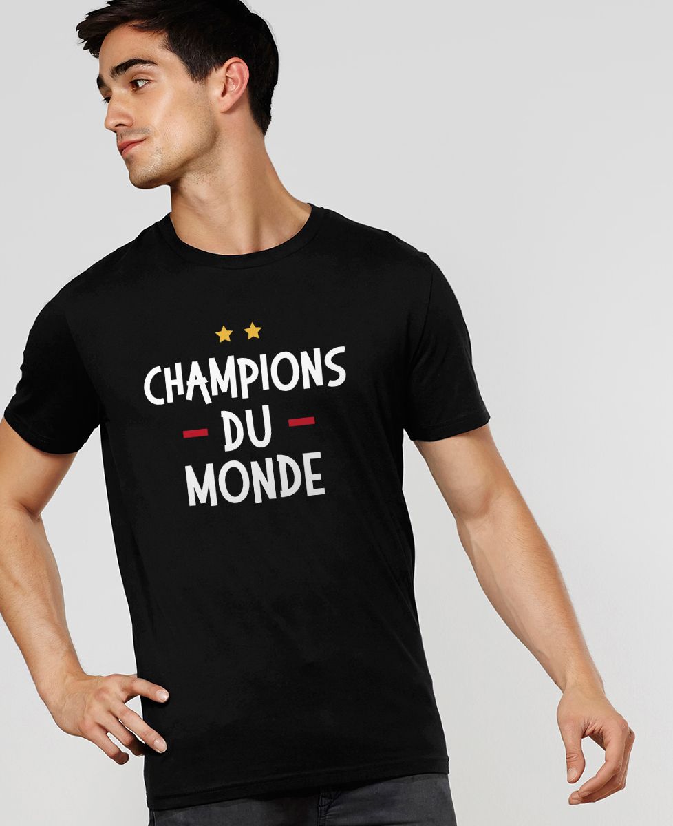 T-Shirt homme Champions du monde