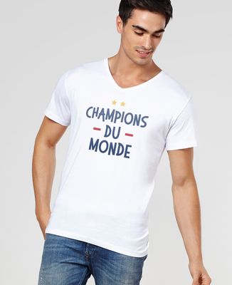 T-Shirt homme Champions du monde