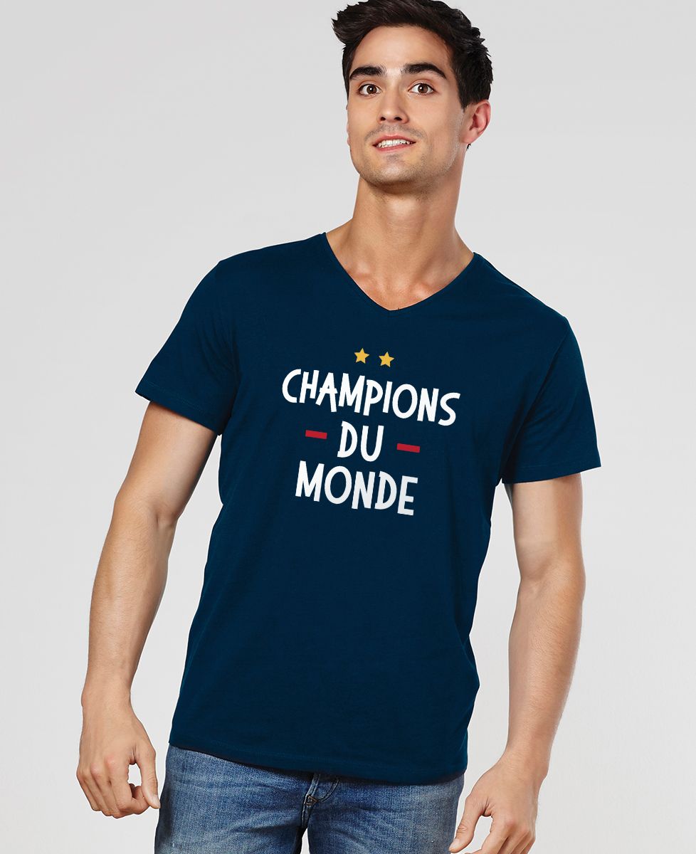 T-Shirt homme Champions du monde