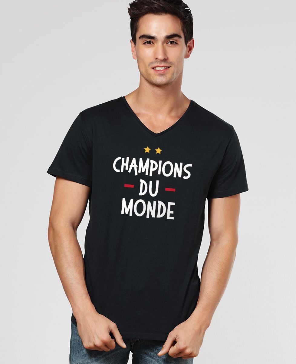 T-Shirt homme Champions du monde