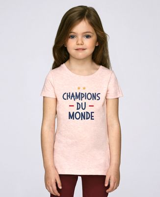 T-Shirt enfant Champions du monde
