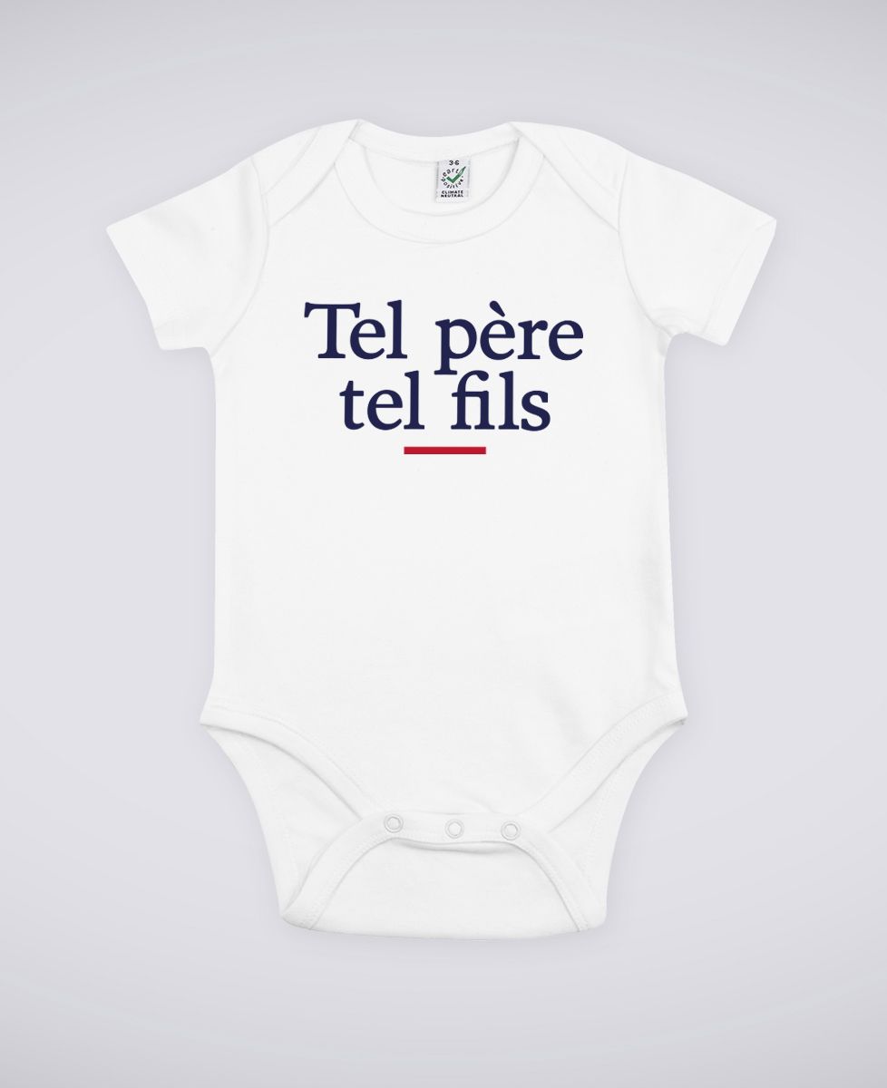 Body Tel père tel fils - Cadeaux Papa, Duo assortis