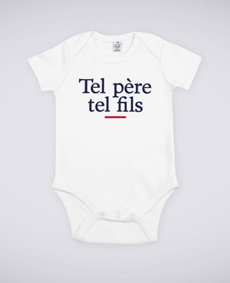 Body Tel père tel fils - Cadeaux Papa, Duo assortis