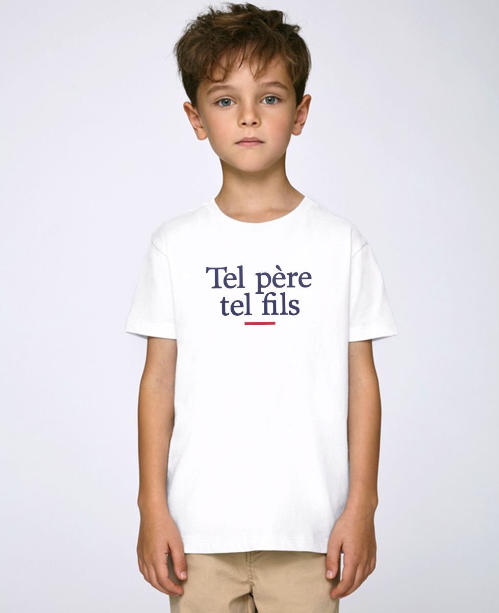 Tshirt Tel père tel fils Monsieur TSHIRT Kids Tshirt Tel père tel fils Monsieur TSHIRT Kids