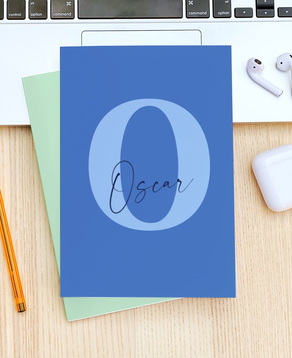 Nome personalizzato con Iniziale in 3D - Decorazione personalizzata