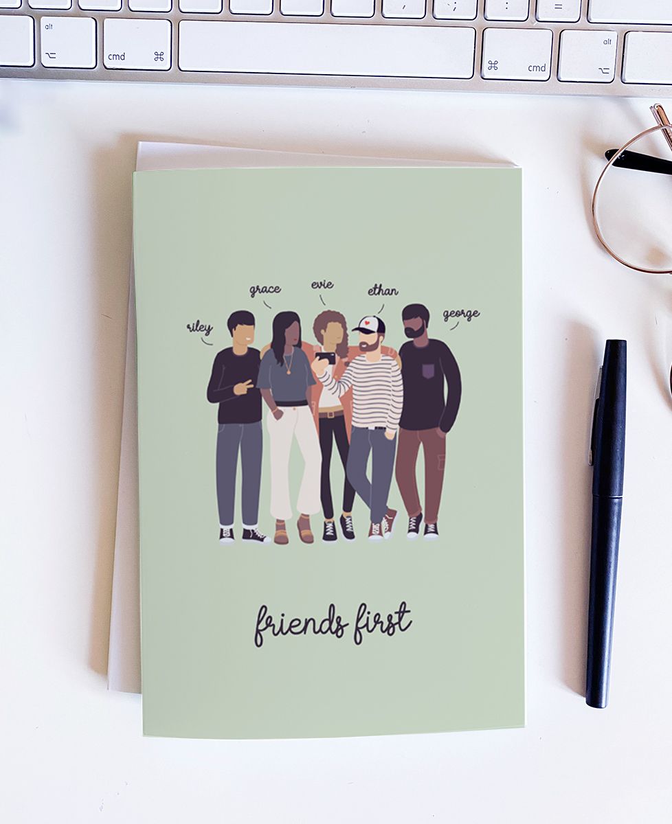 Bande de potes personalized notebook | Monsieur TSHIRT