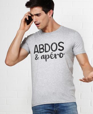 T-Shirt homme Abdos & apéro