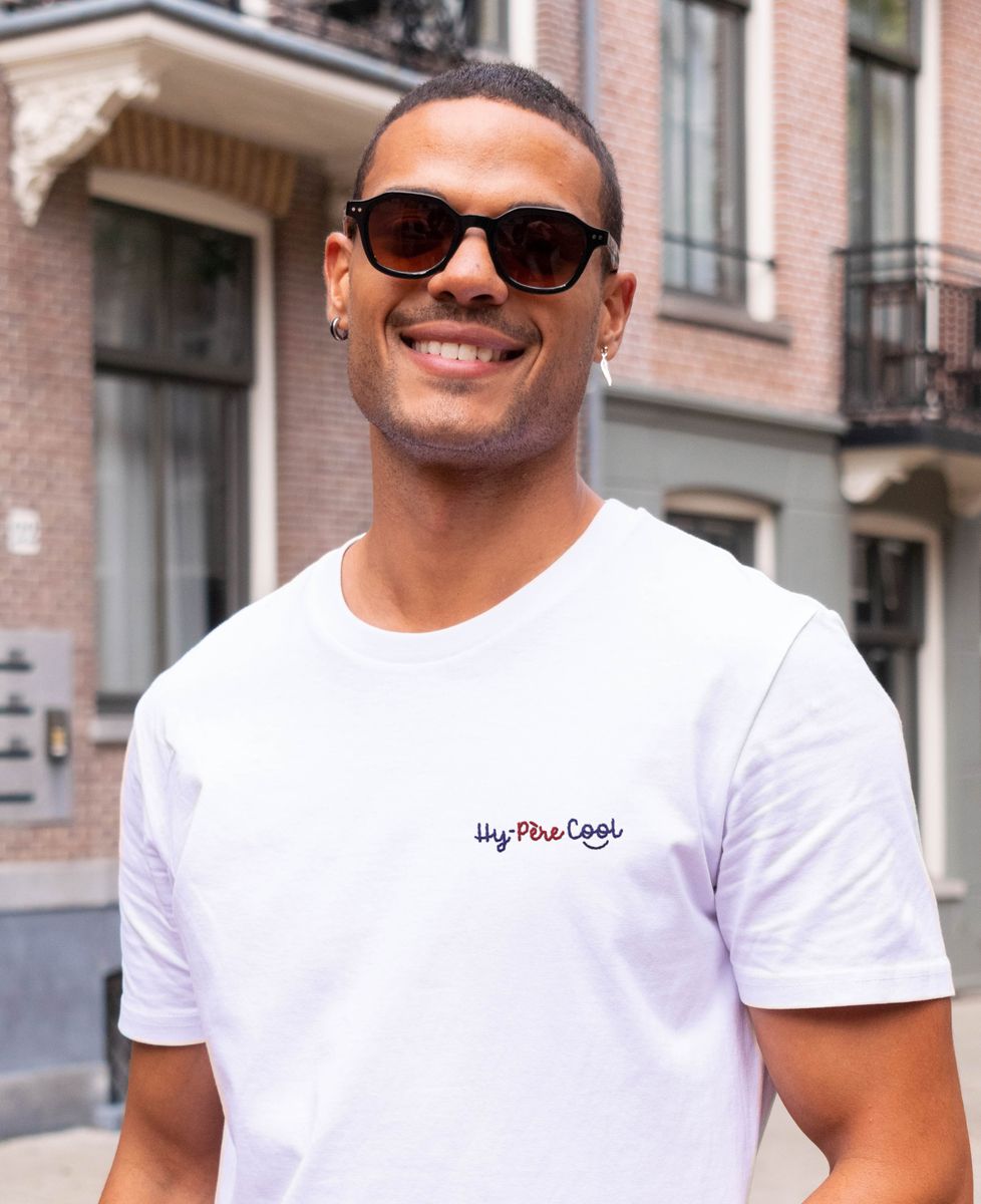 T-shirt homme Hy-Père Cool (brodé) - Cadeaux Papa