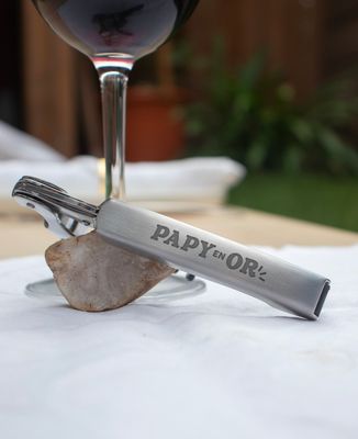 Tire-bouchon Papy en or (gravé) - Apéro, Cadeaux Papy