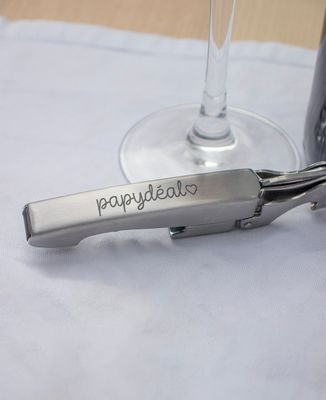 Tire-bouchon Papydeal (gravé) - Apéro, Cadeaux Papy