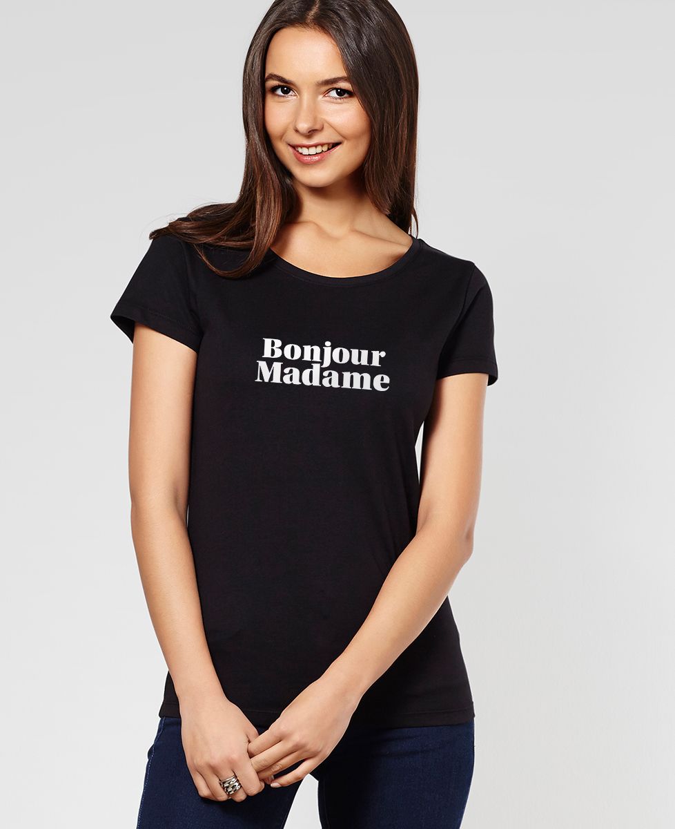 T-Shirt femme Bonjour Madame