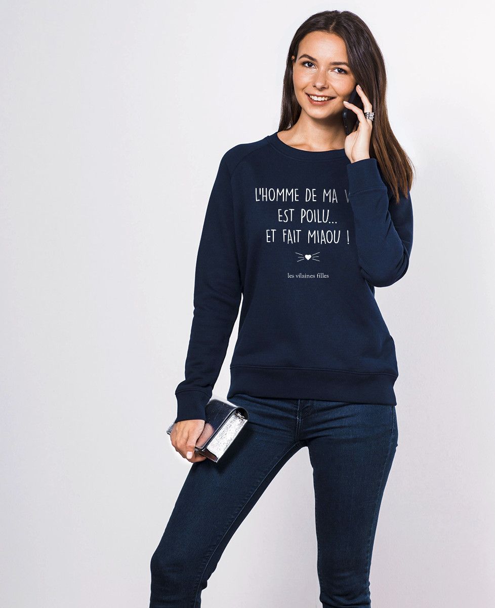 Sweatshirt femme L'homme de ma vie