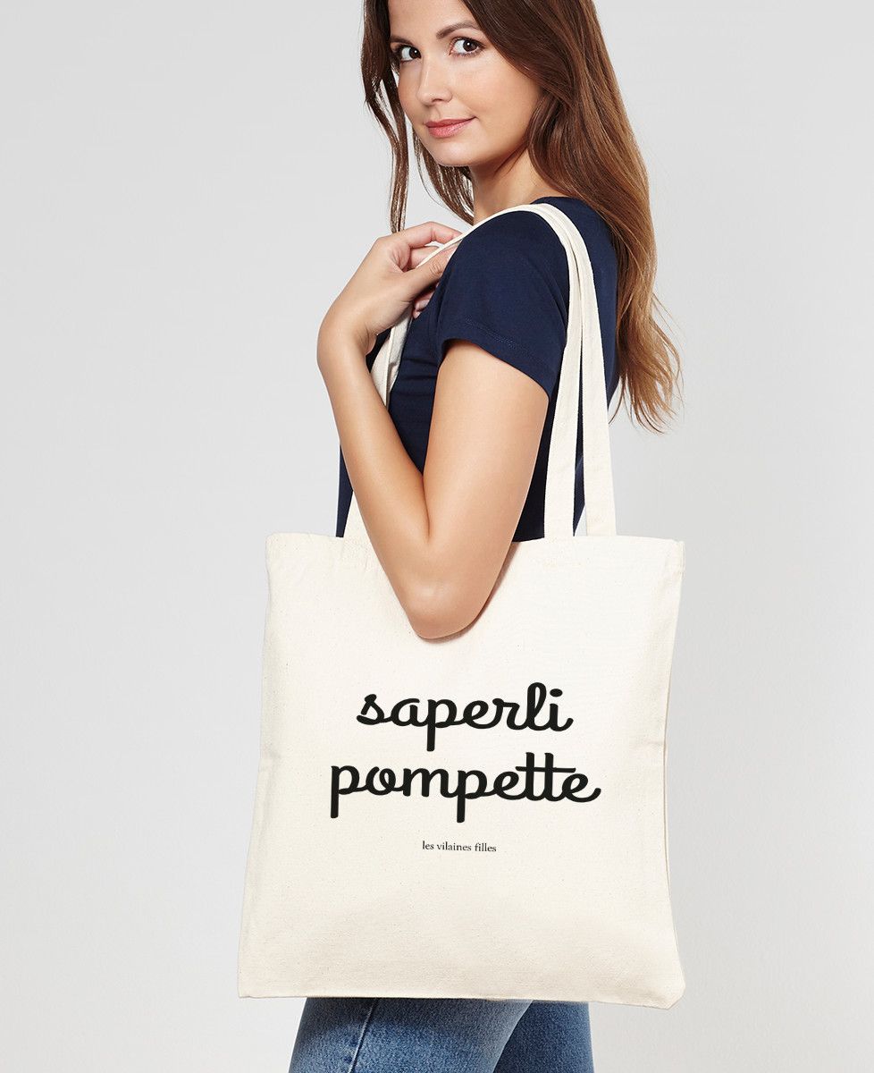Tote bag Saperlipompette