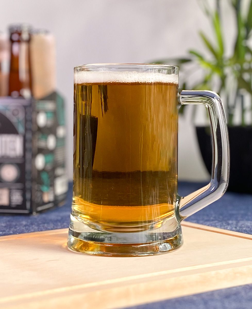 Chope de bière Attention à la mousse gravé - Apéro