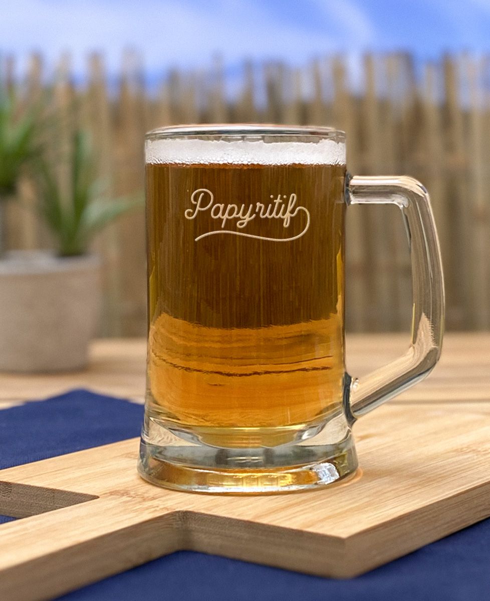 Chope de bière Papy-ritif - Apéro, Cadeaux Papy