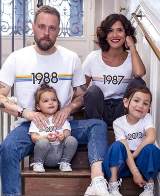 T-Shirt homme Année personnalisé