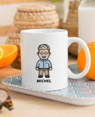 Mug Figurine Papy personnalisé - Cadeaux Papy