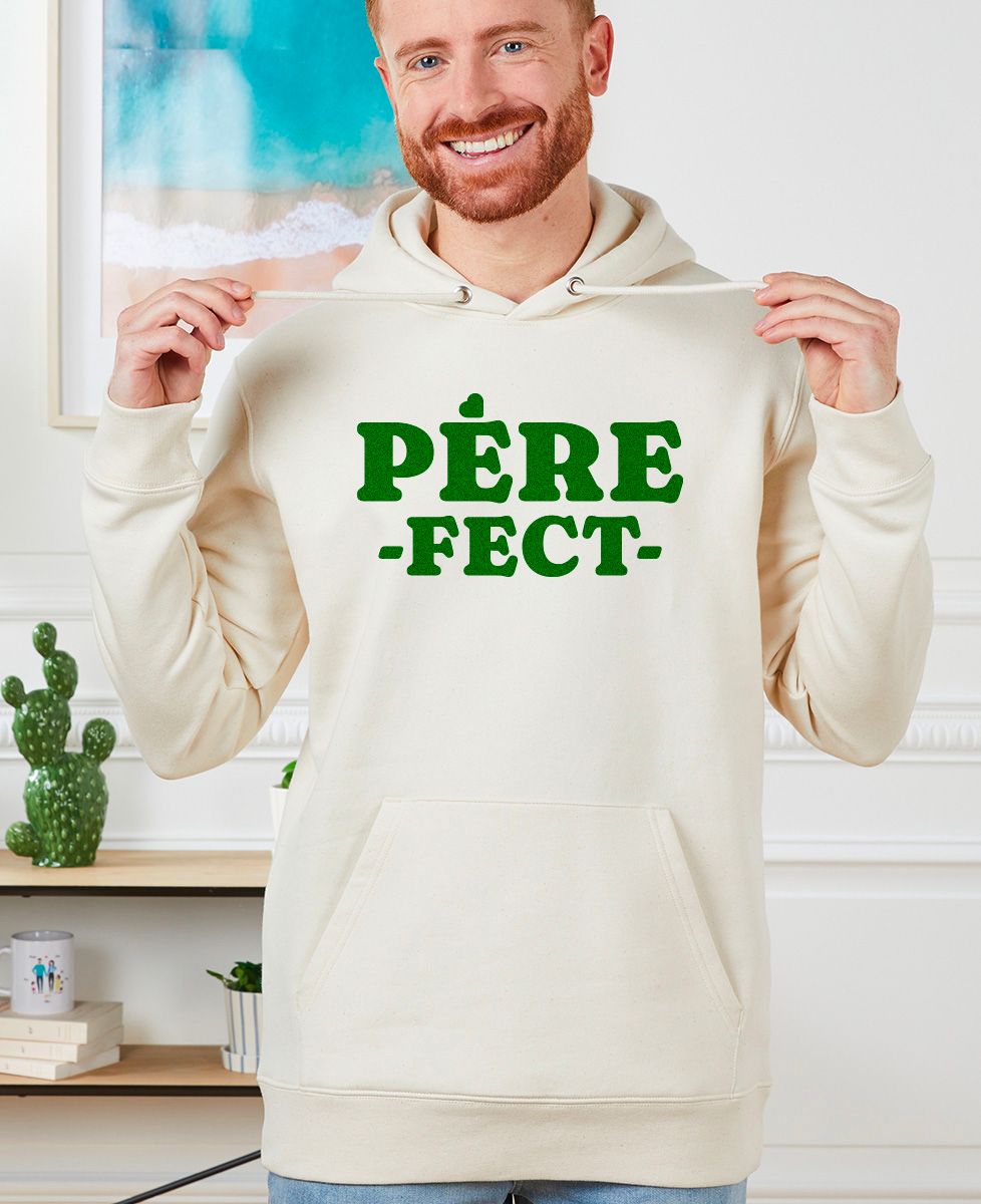Hoodie homme Père-fect (effet velours)
