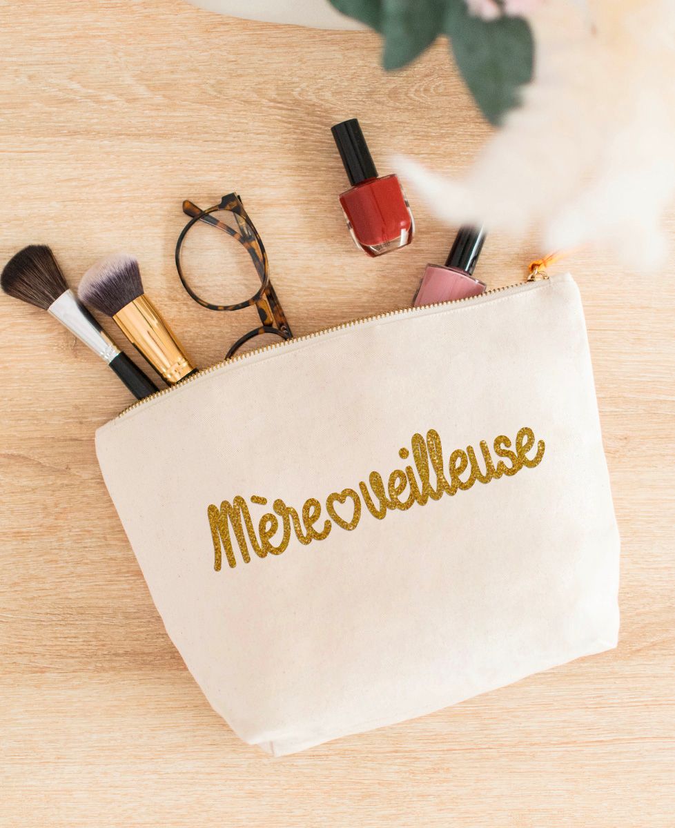 Trousse Mère-veilleuse (effet paillettes) - Cadeaux Maman