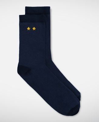 Chaussettes homme Deux étoiles (brodé)