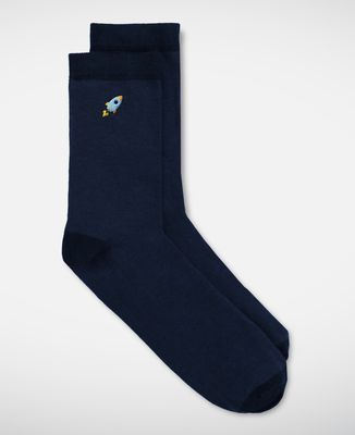 Socken für Herren Rakete (bestickt) - Sport
