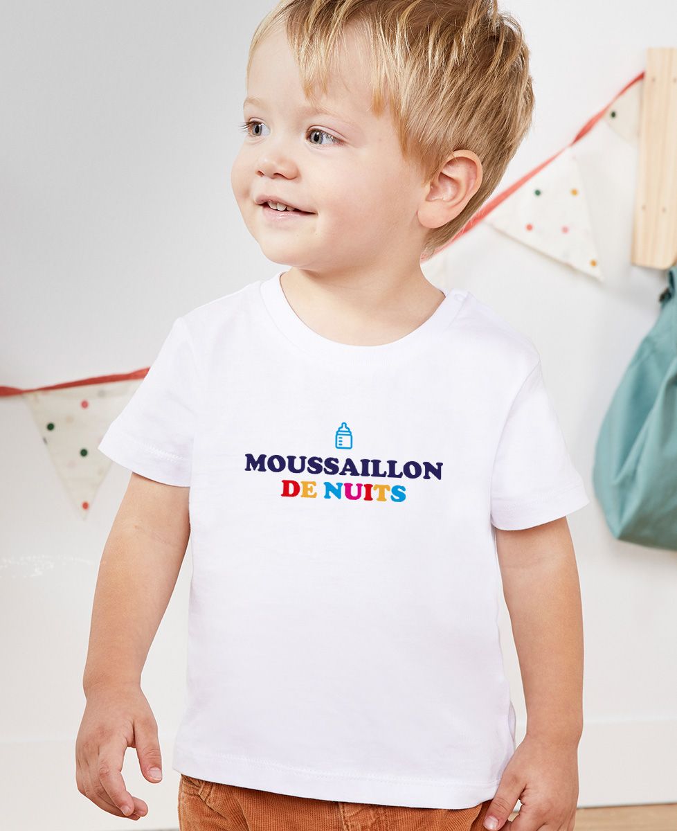 T-shirt bébé Moussaillon de Nuits