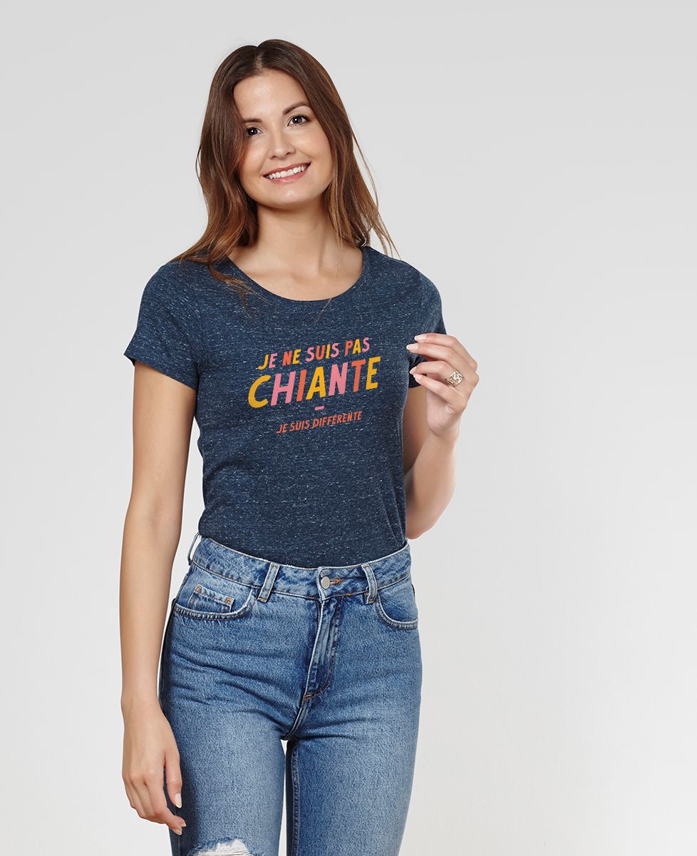 T-Shirt femme Je ne suis pas chiante