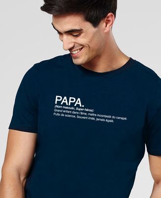 T-Shirt homme Papa Définition