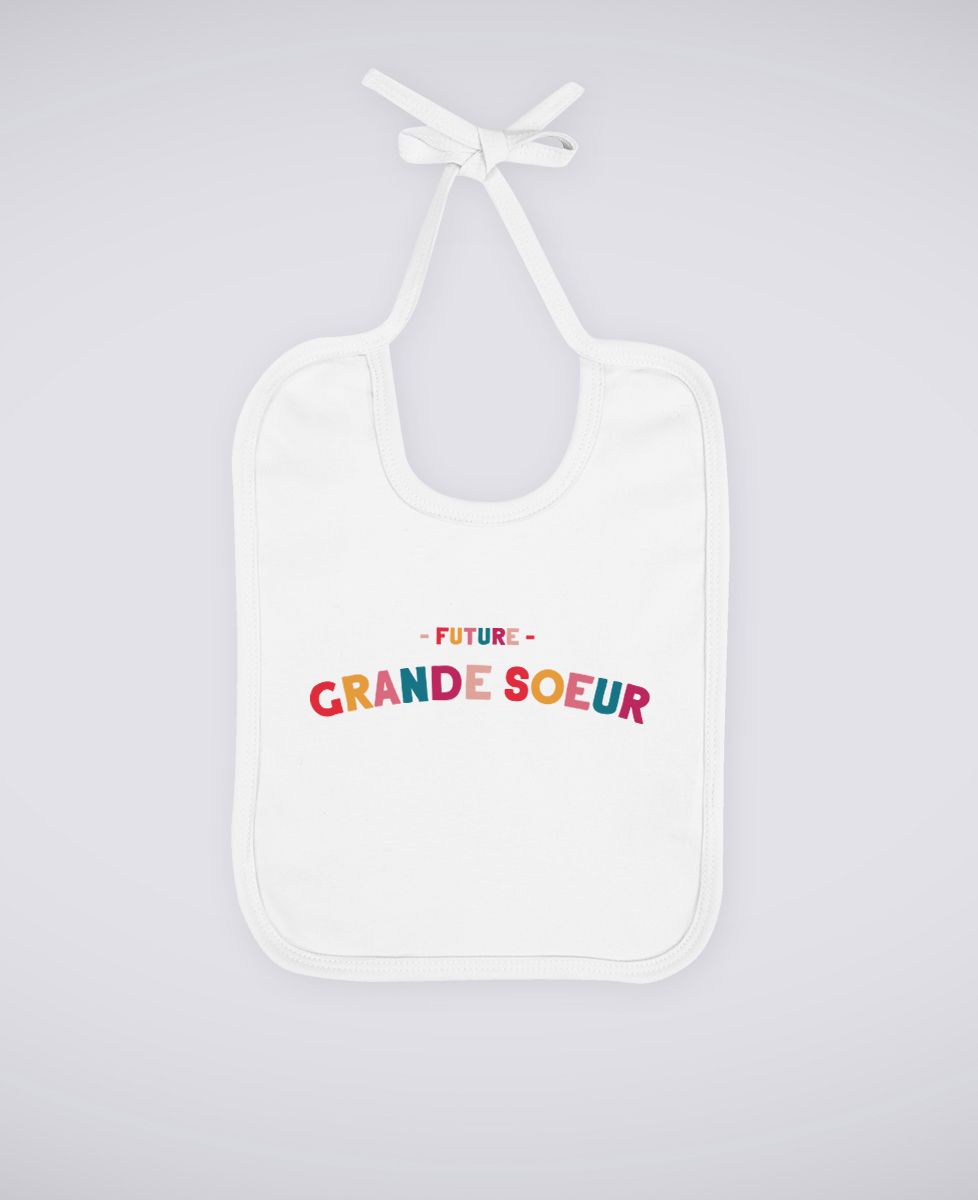 Bavoir Future grande soeur - Cadeau Soeur
