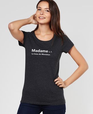 T-Shirt femme Madame la boss