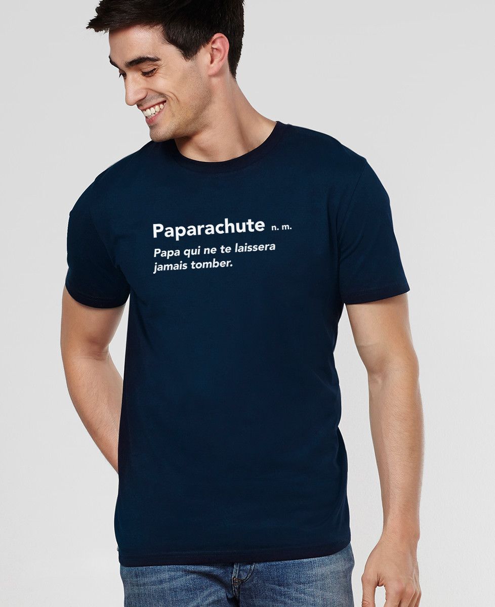 T-shirt homme Paparachute - Cadeaux Papa
