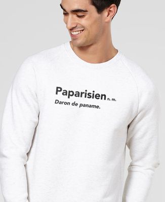 Sweatshirt homme Paparisien