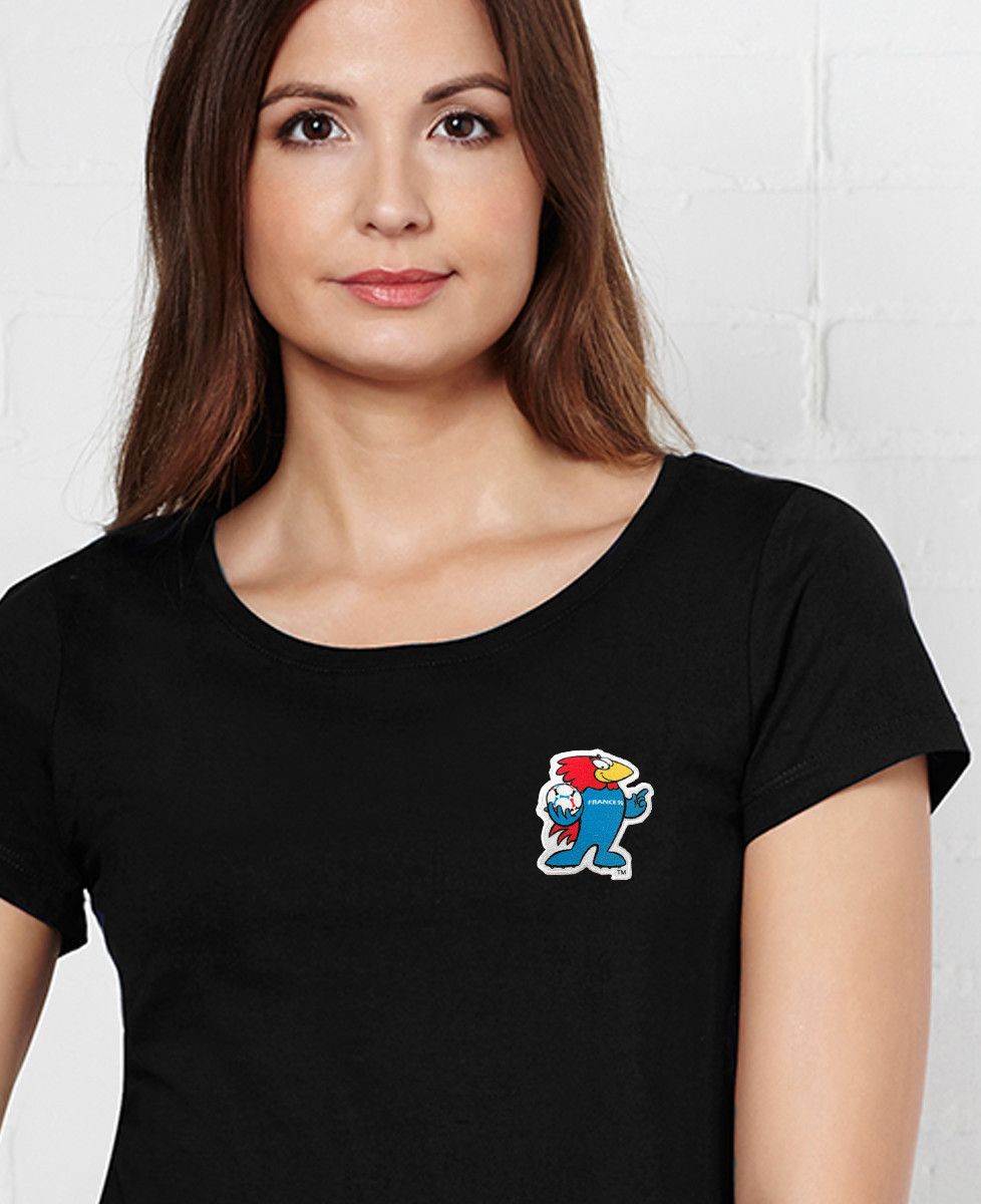 T-Shirt femme Footix (écusson)