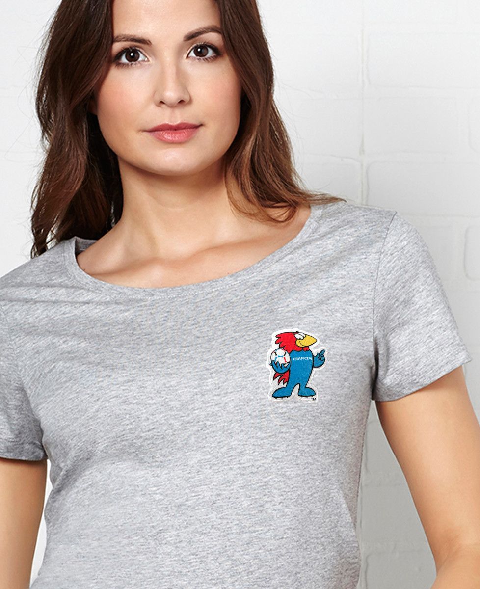T-Shirt femme Footix (écusson)
