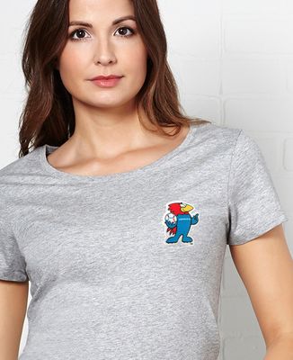 T-Shirt femme Footix (écusson)