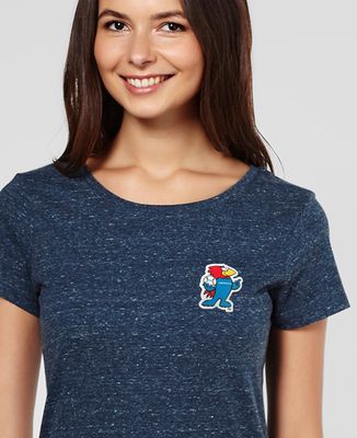 T-Shirt femme Footix (écusson)