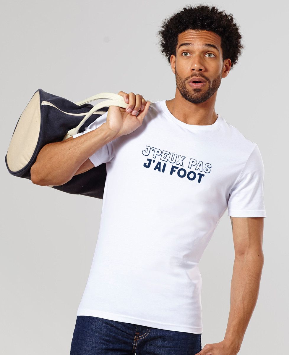 T-Shirt homme J'peux pas j'ai foot