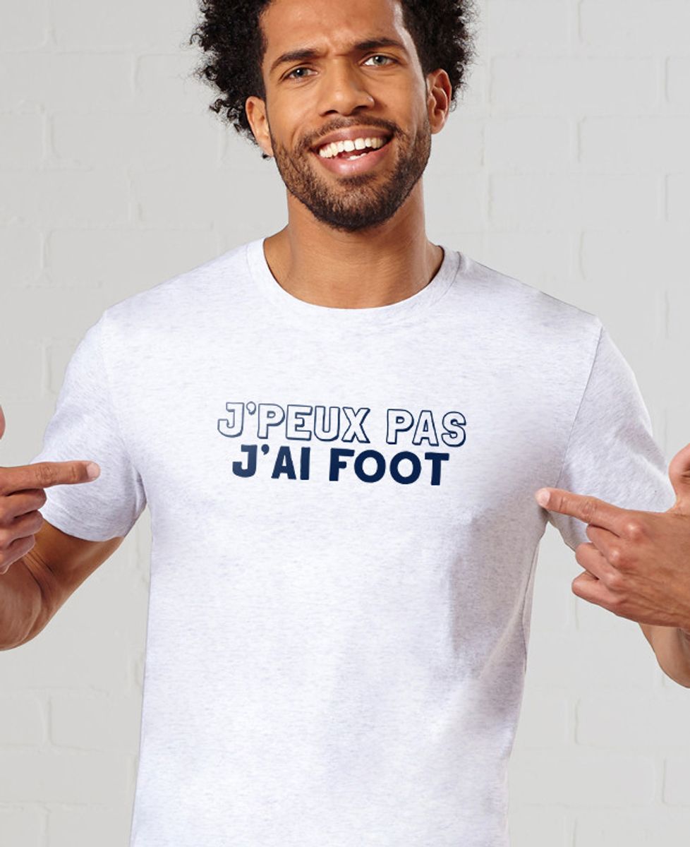 T-shirt homme J'peux pas j'ai foot - Sport, Football