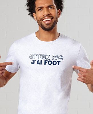 T-Shirt homme J'peux pas j'ai foot