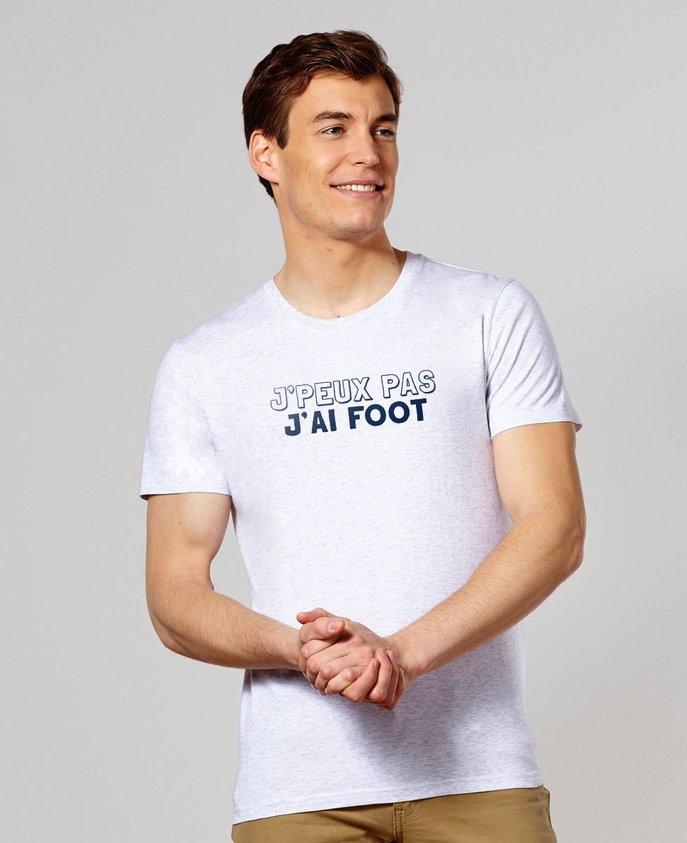 T-Shirt homme J'peux pas j'ai foot