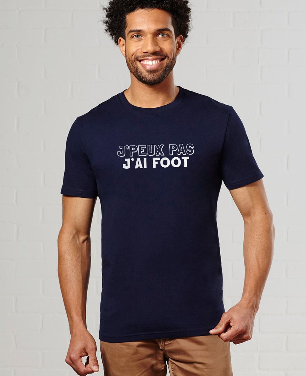 T-Shirt homme J'peux pas j'ai foot