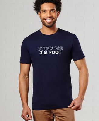 T-Shirt homme J'peux pas j'ai foot