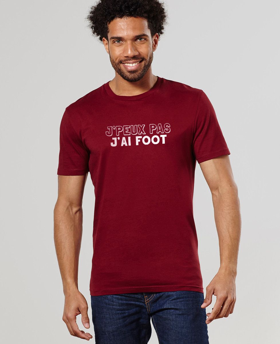 T-Shirt homme J'peux pas j'ai foot