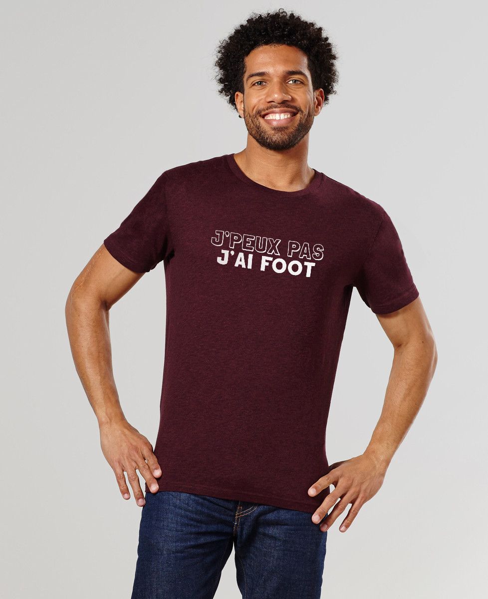T-Shirt homme J'peux pas j'ai foot