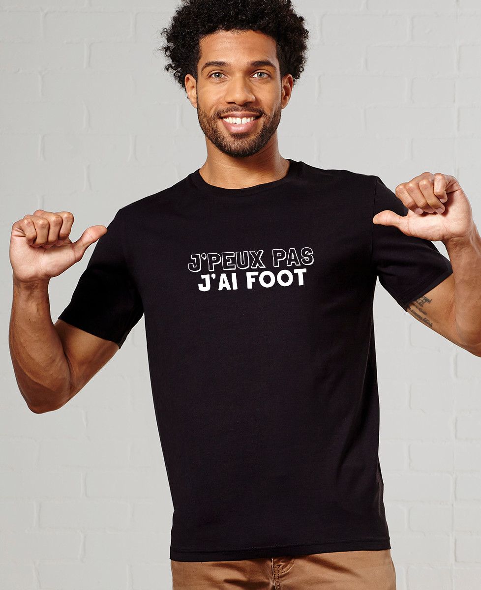 T-Shirt homme J'peux pas j'ai foot