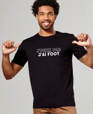 T-Shirt homme J'peux pas j'ai foot