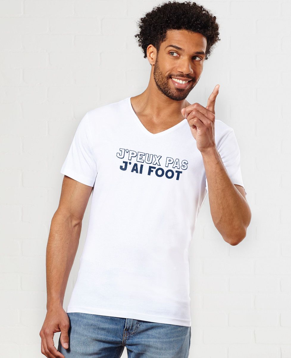 T-Shirt homme J'peux pas j'ai foot