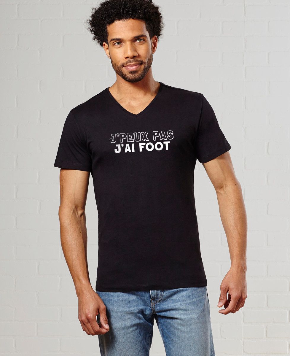 T-Shirt homme J'peux pas j'ai foot